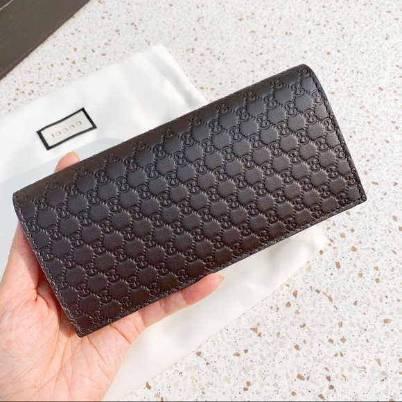 NWT Authentic Gucci Leather Slim Carr Wallet​ - Picture 2 of 4